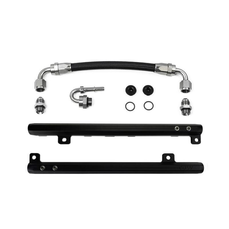 DEATSCHWERKS - 2-Valve Fuel Rails with Crossover (Mustang GT 05-10)