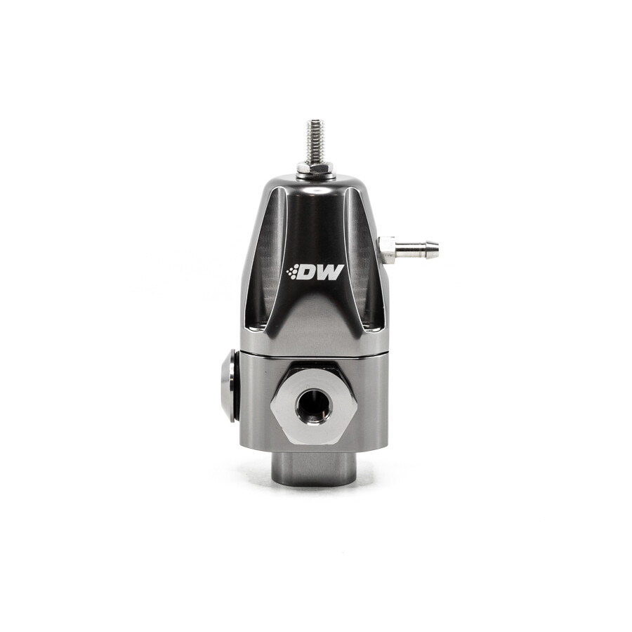 DEATSCHWERKS - DWR1000 Adjustable Fuel Pressure Regulator (-8AN Inlet/-6AN Outlet) - Titanium