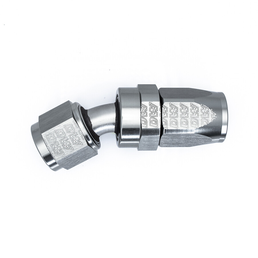 DEATSCHWERKS - Titanium 30 Deg 8AN Female Flare Swivel CPE Hose End