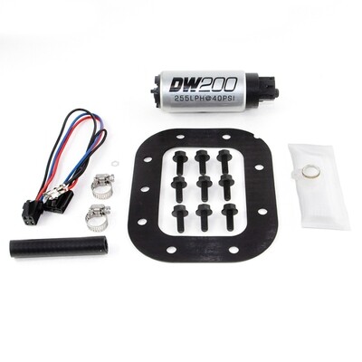 DEATSCHWERKS - DW200 Series 255lph In-Tank fuel pump w/ install kit (Corvette 90-96)