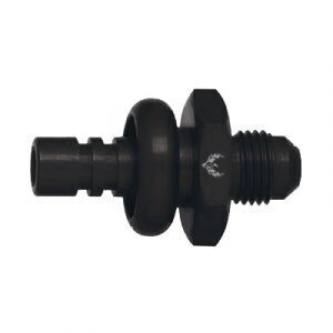 DEATSCHWERKS - 6AN to 3/8 EFI Quick Connect Adapter Anodized Matte Black