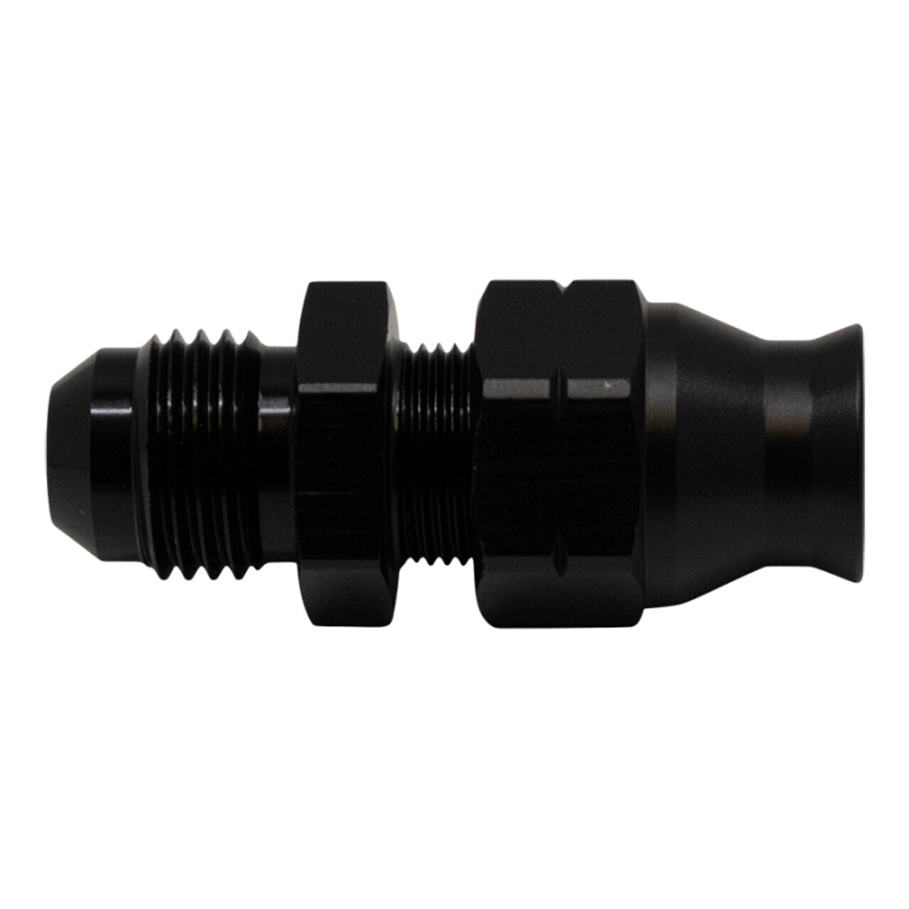 DEATSCHWERKS - 6AN to 5/16 Hardline Compression Adapter Anodized Matte Black