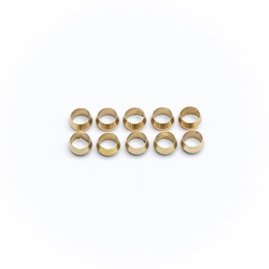 DEATSCHWERKS - Replacement Hard Line Compression Olives - 5/16&quot; (10 Pack)