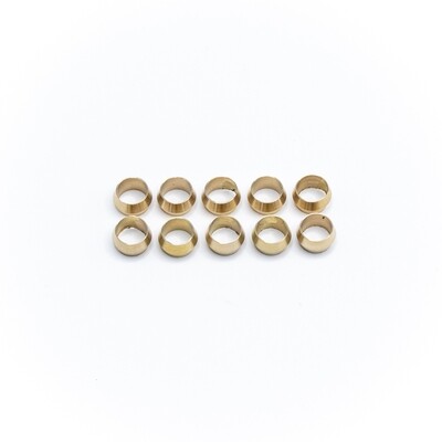 DEATSCHWERKS - Replacement Hard Line Compression Olives - 5/16&quot; (10 Pack)
