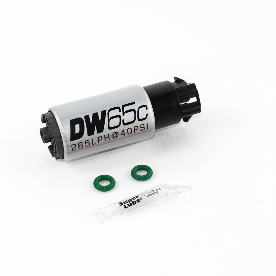 DEATSCHWERKS - DW65C 265lph Compact Fuel Pump w/Mounting Clips + Install Kit (Skyline R35 GTR)