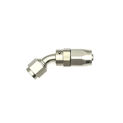 DEATSCHWERKS - 45 Deg 6AN Female Swivel CPE Hose End