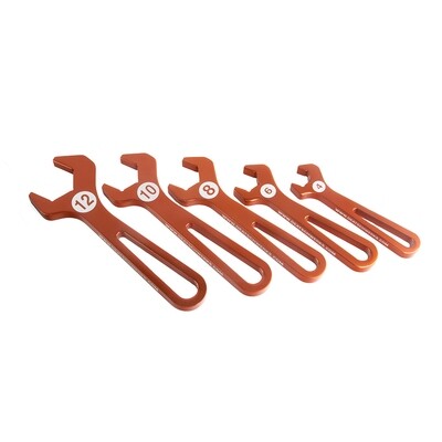 DEATSCHWERKS - T6061 AN Hose End Wrench Set (Sizes 4, 6, 8, 10,12)