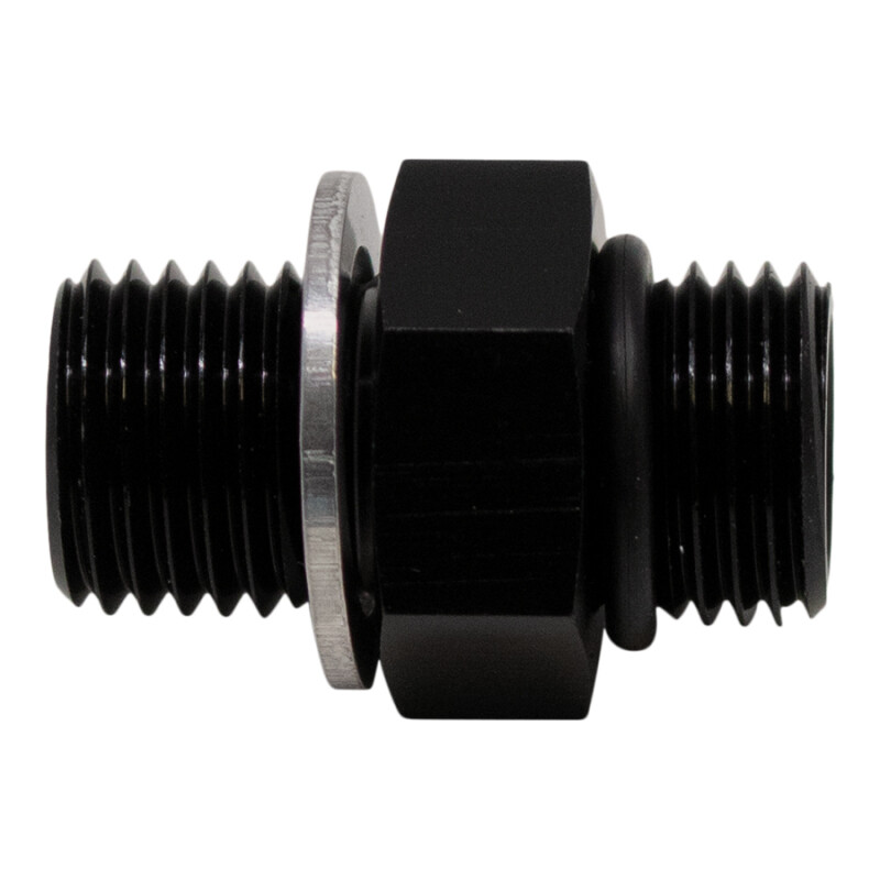 DEATSCHWERKS - 8AN to M18 X 1.5 Metric Adapter Anodized Matte Black