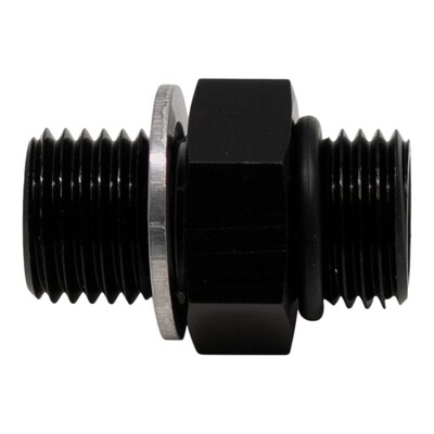 DEATSCHWERKS - 8AN to M18 X 1.5 Metric Adapter Anodized Matte Black
