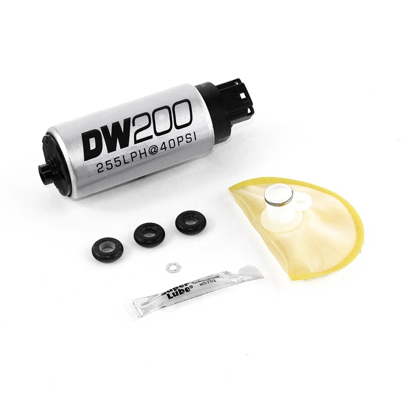 DeatschWerks 92-99 BMW E36 DW200 255 LPH In-Tank Fuel Pump w/ Install Kit