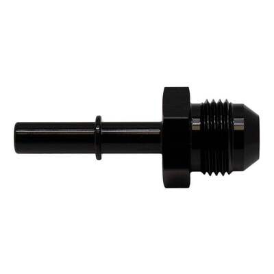 DEATSCHWERKS - 8AN to 5/16 EFI Quick Connect Adapter Anodized Matte Black