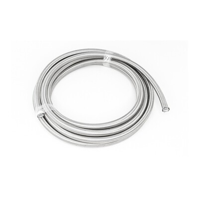 DEATSCHWERKS - 6AN Stainless Steel Double Braided PTFE Hose - 20 Feet