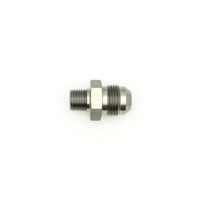 DEATSCHWERKS - 8AN Male Flare to 1/4&quot; Male NPT Adapter