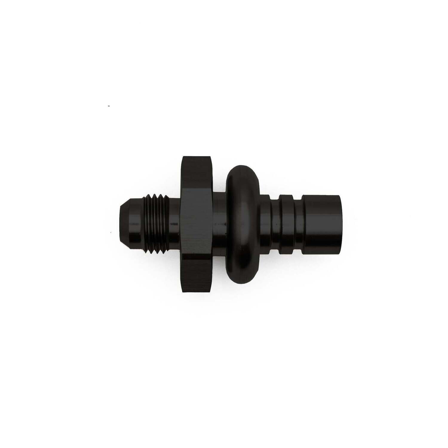 DEATSCHWERKS - 6AN to 1/2 EFI Quick Connect Adapter Anodized Matte Black