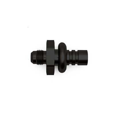 DEATSCHWERKS - 6AN to 1/2 EFI Quick Connect Adapter Anodized Matte Black