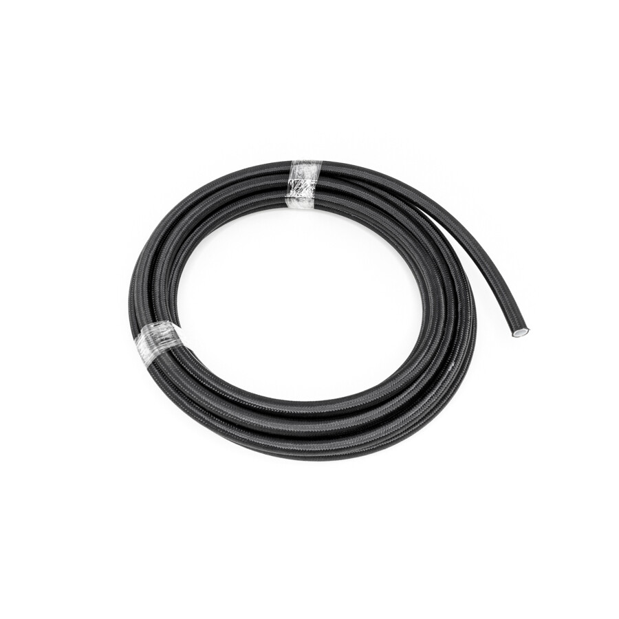 DEATSCHWERKS - 10AN Black Nylon Braided PTFE Hose - 20 Feet