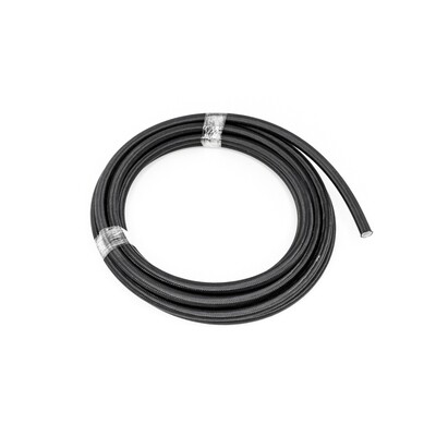 DEATSCHWERKS - 10AN Black Nylon Braided PTFE Hose - 20 Feet