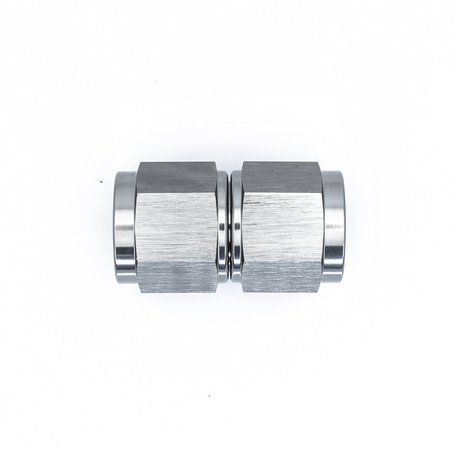 DEATSCHWERKS - Titanium Straight 8AN to 8AN Female Flare Swivel Coupler