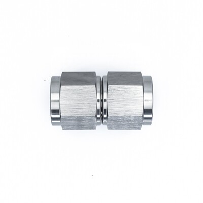 DEATSCHWERKS - Titanium Straight 8AN to 8AN Female Flare Swivel Coupler