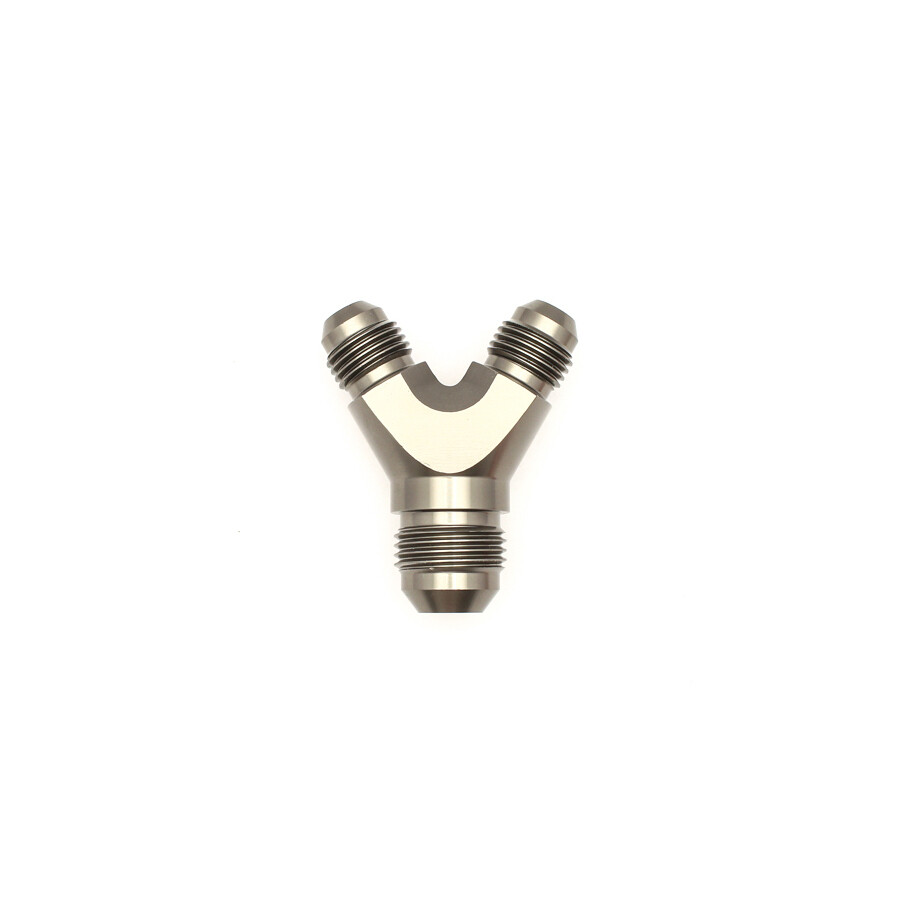 DEATSCHWERKS - 6AN Male Flare and 6AN to 8AN Male Flare Y Block Fitting