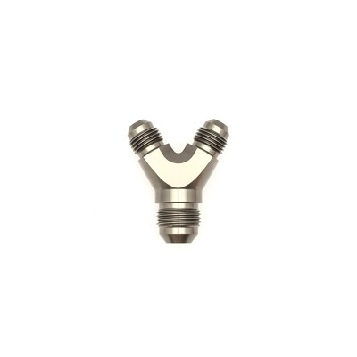 DEATSCHWERKS - 6AN Male Flare and 6AN to 8AN Male Flare Y Block Fitting
