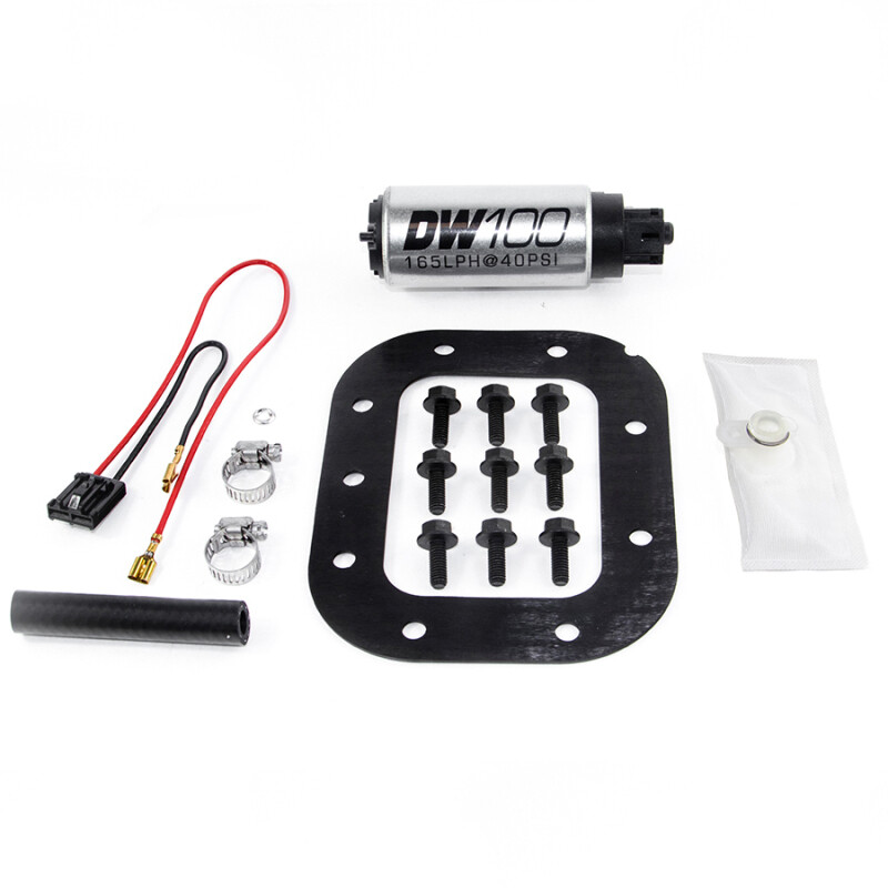 DEATSCHWERKS - DW100 Series 165lph In-Tank Fuel Pump w/ Install Kit (Corvette 84-85)