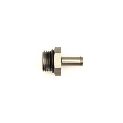 DEATSCHWERKS - 8AN ORB Male to 5/16&quot; Male Barb Fitting w/O-Ring
