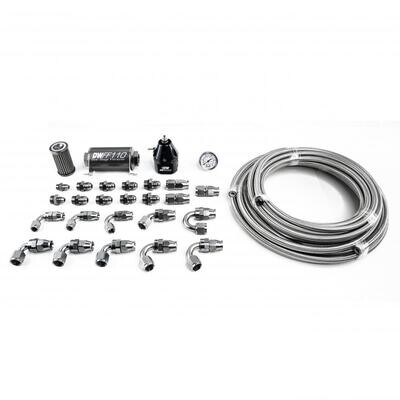 DEATSCHWERKS - X2 Series -8AN PTFE Plumbing Kit (Mustang 11-19)