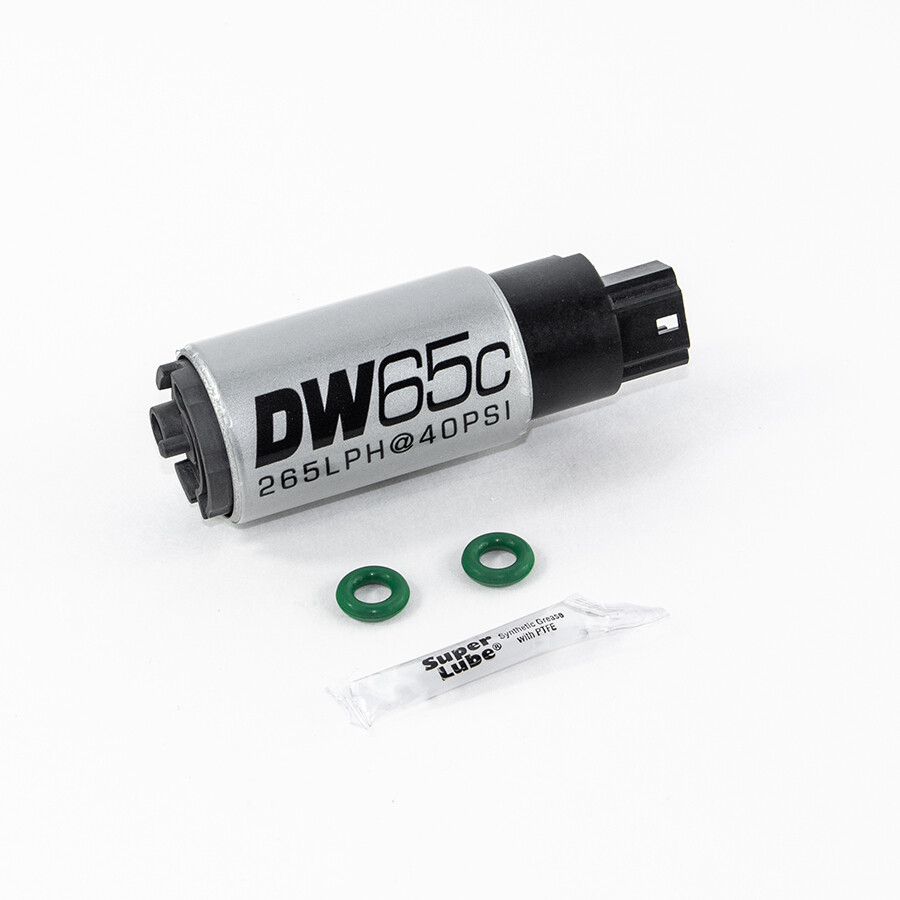 DEATSCHWERKS - DW65C 265lph Compact Fuel Pump w/Install Kit (RSX 02-06/Civic 01-05)