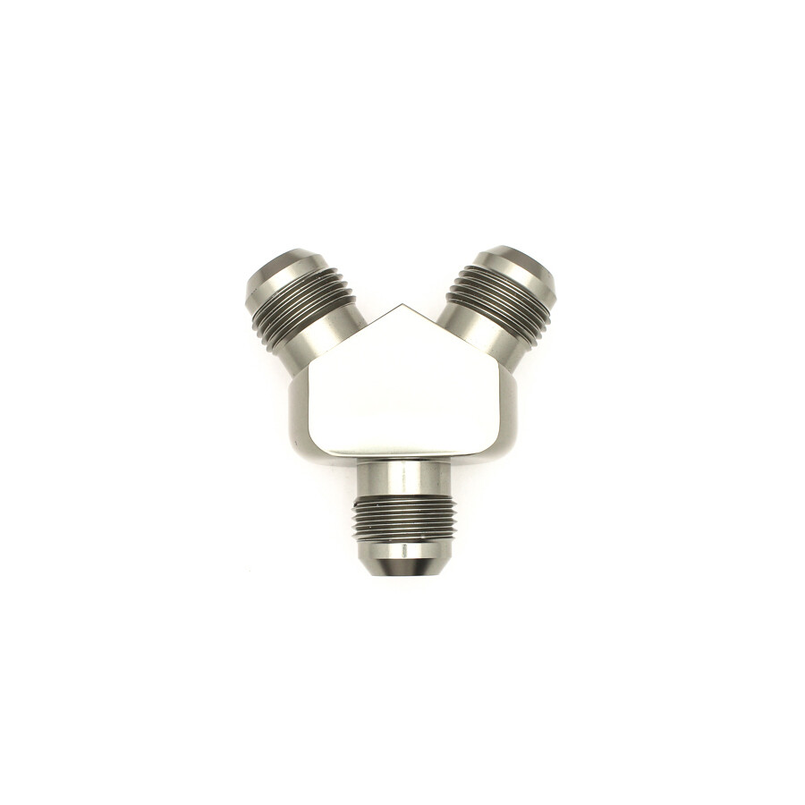 DEATSCHWERKS - 10AN Male Flare and 10AN to 10AN Male Flare Y-Block Fitting