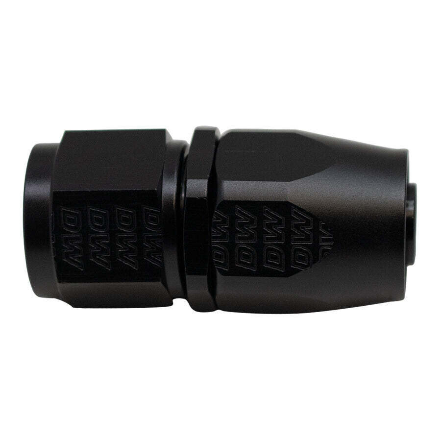 DEATSCHWERKS - 10AN Female Swivel Straight Hose End CPE Anodized Matte Black