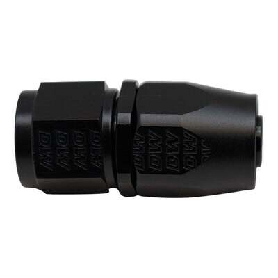 DEATSCHWERKS - 10AN Female Swivel Straight Hose End CPE Anodized Matte Black