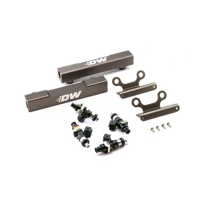 DEATSCHWERKS - Top Feed Fuel Rail Upgrade Kit + 1500cc/min Injectors (WRX 01-14/Liberty GT 07-12)