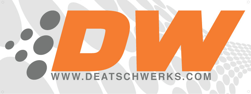 DEATSCHWERKS - High Performance Fuel Systems Banner - 27&quot; x 72&quot;