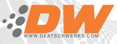 DEATSCHWERKS - High Performance Fuel Systems Banner - 27&quot; x 72&quot;