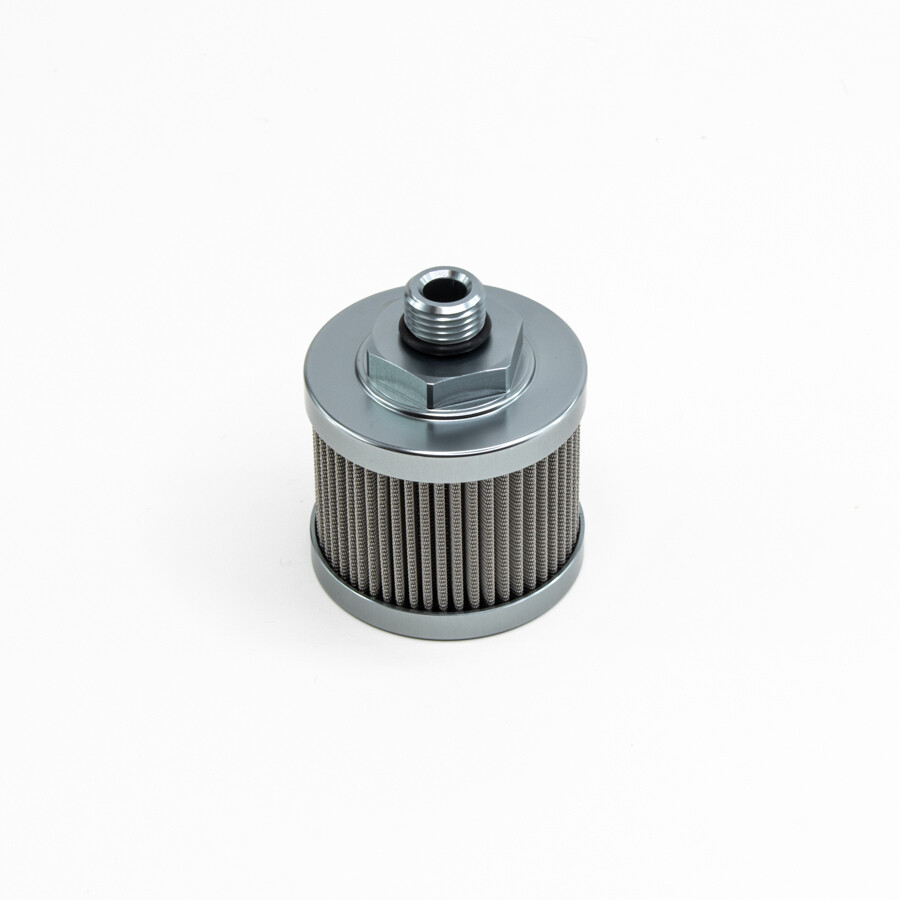 DEATSCHWERKS - Stainless Steel 100 Micron Fuel Pump pre-Filter -6AN to Suit 9-250
