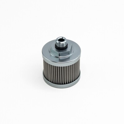 DEATSCHWERKS - Stainless Steel 100 Micron Fuel Pump pre-Filter -6AN to Suit 9-250