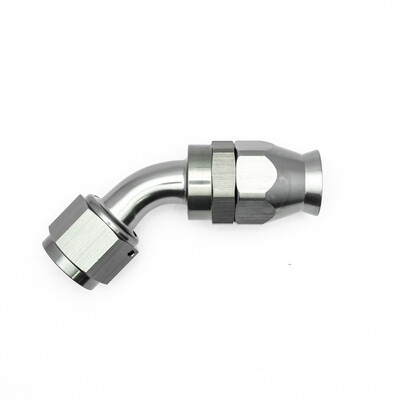 DEATSCHWERKS - 45 Deg 10AN Female Swivel PTFE Hose End w/Olive Insert