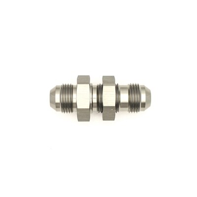 DEATSCHWERKS - 8AN to 8AN Male Flare Bulkhead Adapter w/Nut