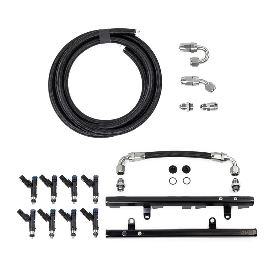 DEATSCHWERKS - LS1/LS6 Fuel Rails w/Crossover, 780cc/min Injectors + Returnless Plumbing Kit (Camaro 98-02)