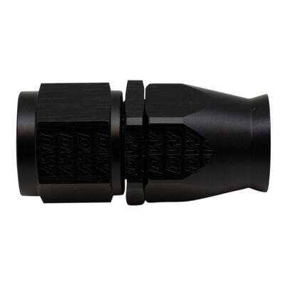 DEATSCHWERKS - 10AN Female Swivel Straight Hose End PTFE Anodized Matte Black