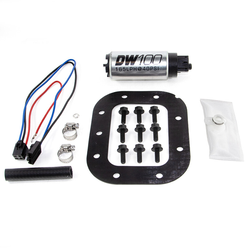 DEATSCHWERKS - DW100 Series 165lph In-Tank Fuel Pump w/ Install Kit (Corvette 84-85)