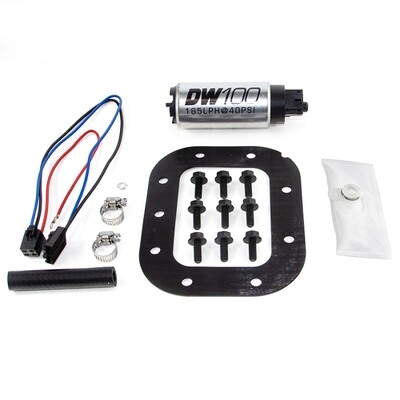 DEATSCHWERKS - DW100 Series 165lph In-Tank Fuel Pump w/ Install Kit (Corvette 84-85)