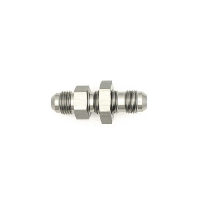 DEATSCHWERKS - 6AN to 6AN Male Flare Bulkhead Adapter w/Nut