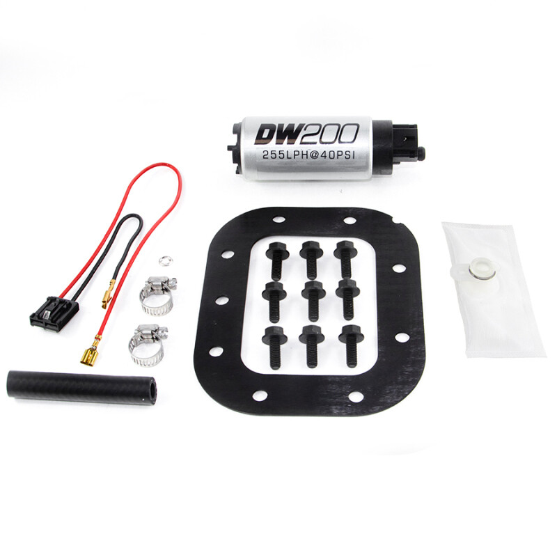 DEATSCHWERKS - DW200 Series 255lph In-Tank Fuel Pump w/ Install Kit (Corvette 84-85)