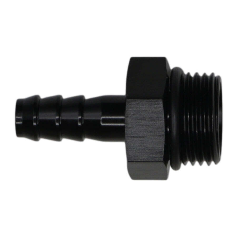 DEATSCHWERKS - 8AN to 5/16 Triple Barb Fitting Anodized Matte Black