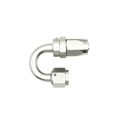 DEATSCHWERKS - 180 Deg 8AN Female Swivel CPE Hose End