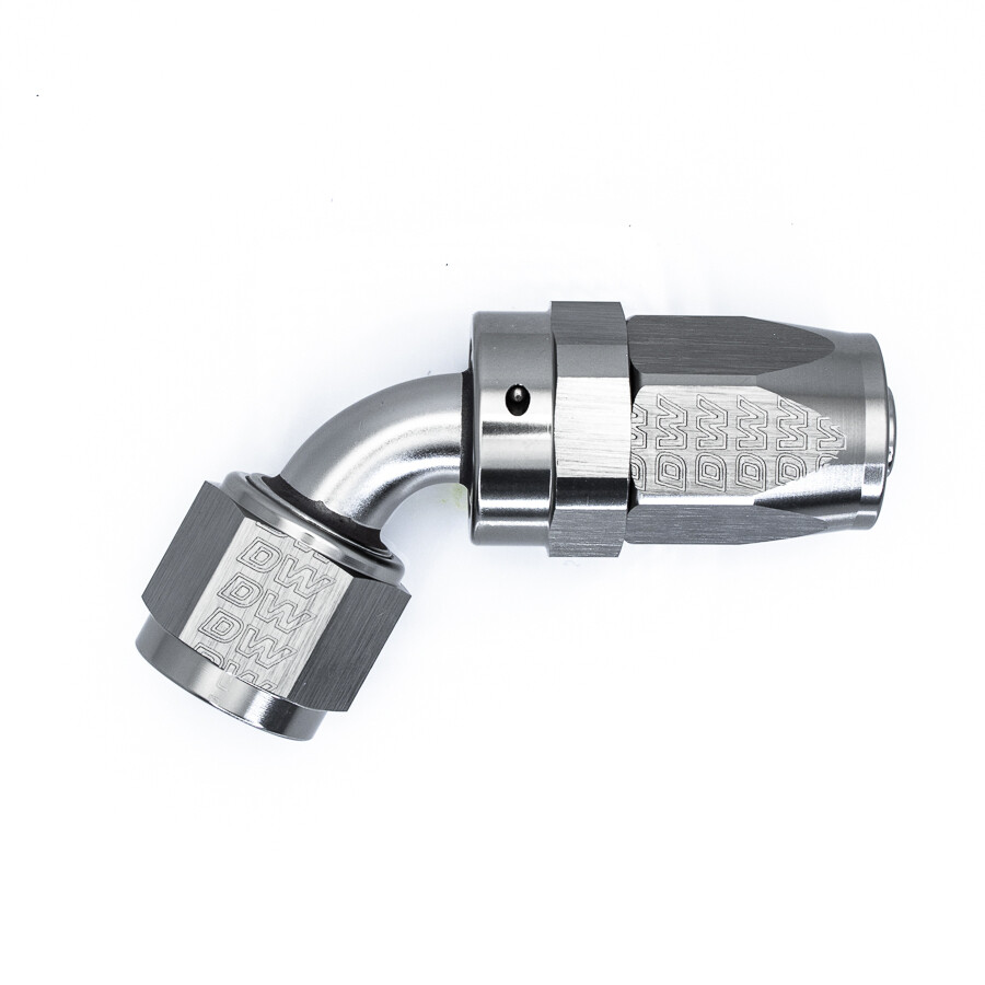 DEATSCHWERKS - Titanium 60 Deg 8AN Female Flare Swivel CPE Hose End