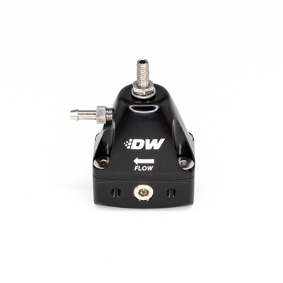DEATSCHWERKS - DWR1000iL In-Line Adjustable Fuel Pressure Regulator - Black