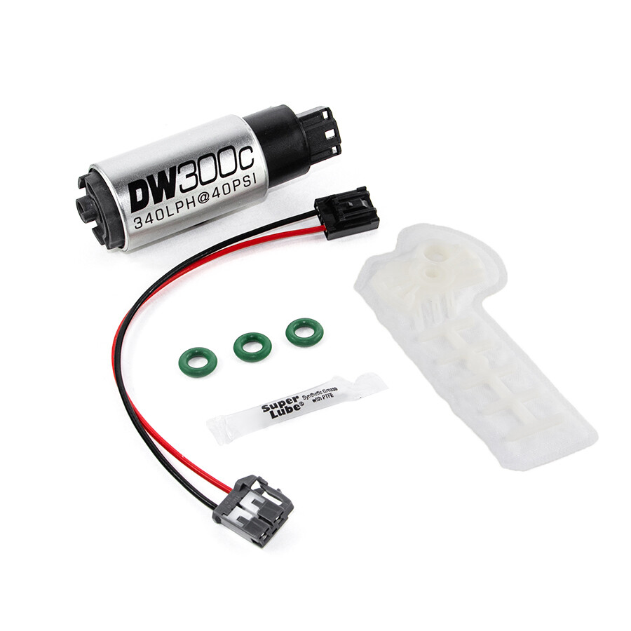 DEATSCHWERKS - DW300C 340lph Compact Fuel Pump w/Install Kit (BRZ/86 12-15)